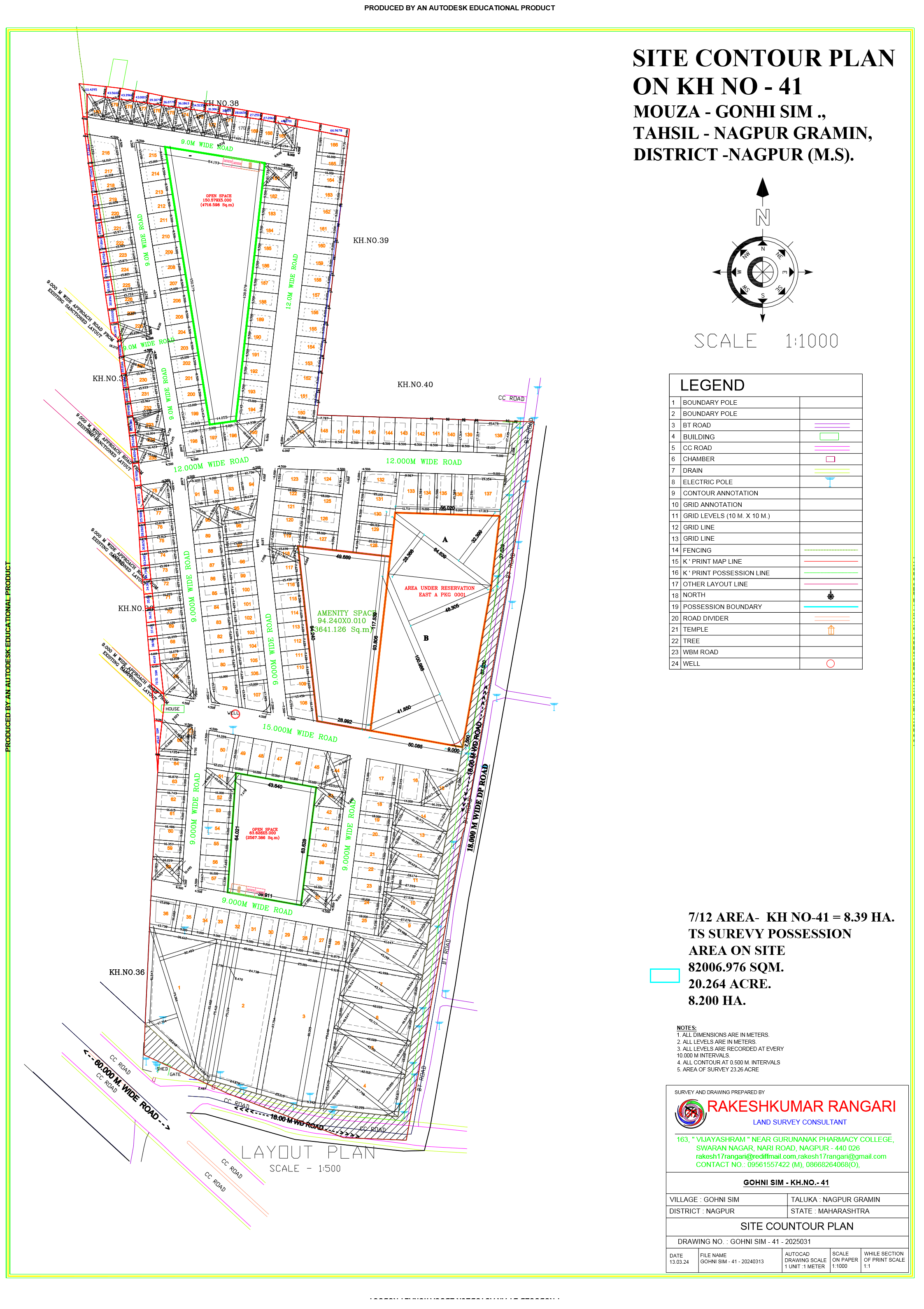 Ayodhya Township Layout Map