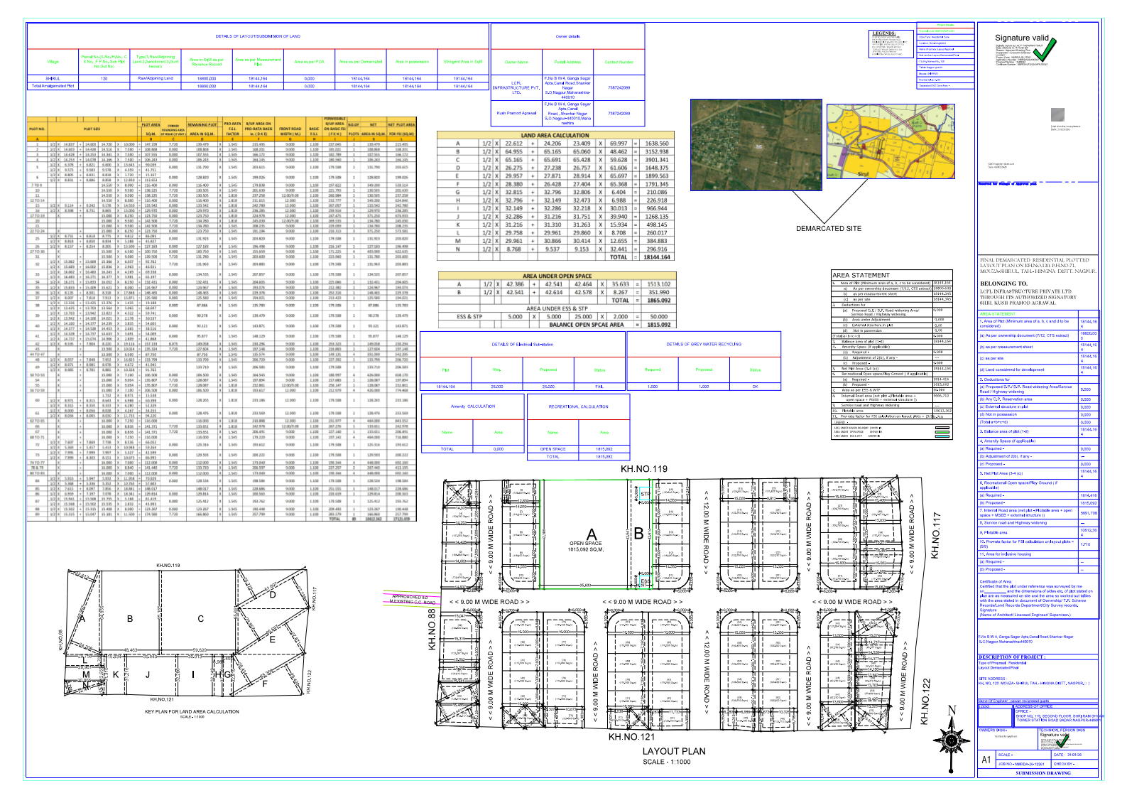 Shirud Eco Layout Map